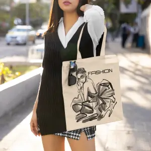 Bolsa personalizable de algodón 140/m2