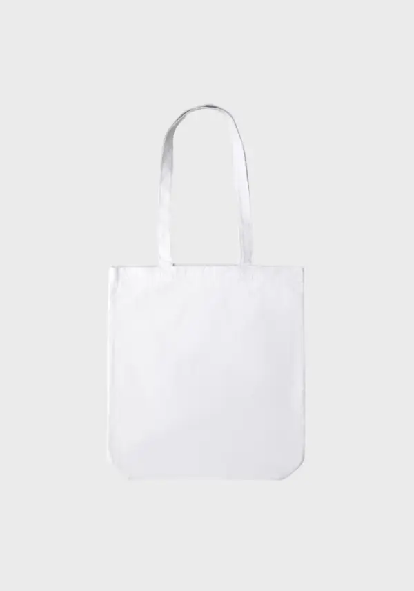 Bolsa blanca de algodon