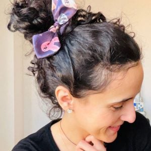 Scrunchie con lazo