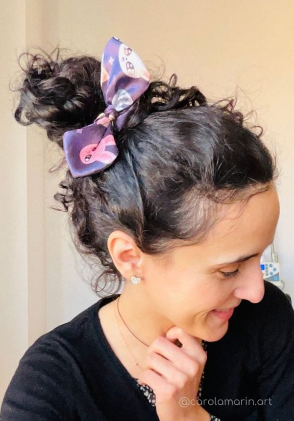 Scrunchie con lazo