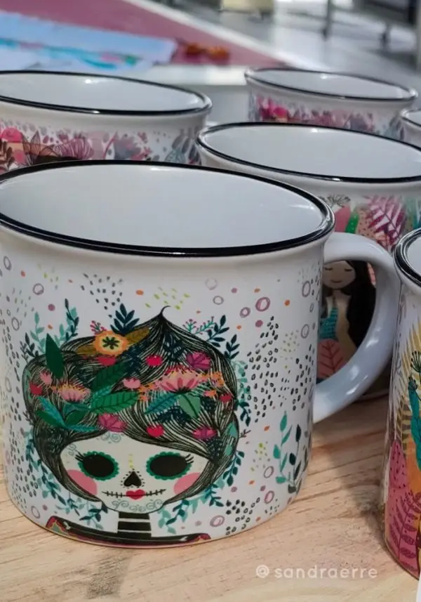 Taza Vintage de Cerámica - Imagen 4