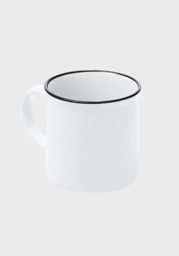 Taza vintage de cerámica