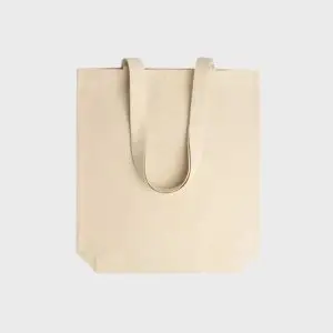 Bolsa de Algodon ecologico con Fuelle 280g/m2