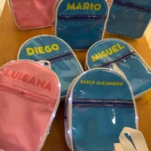 Mochila escolar con luces