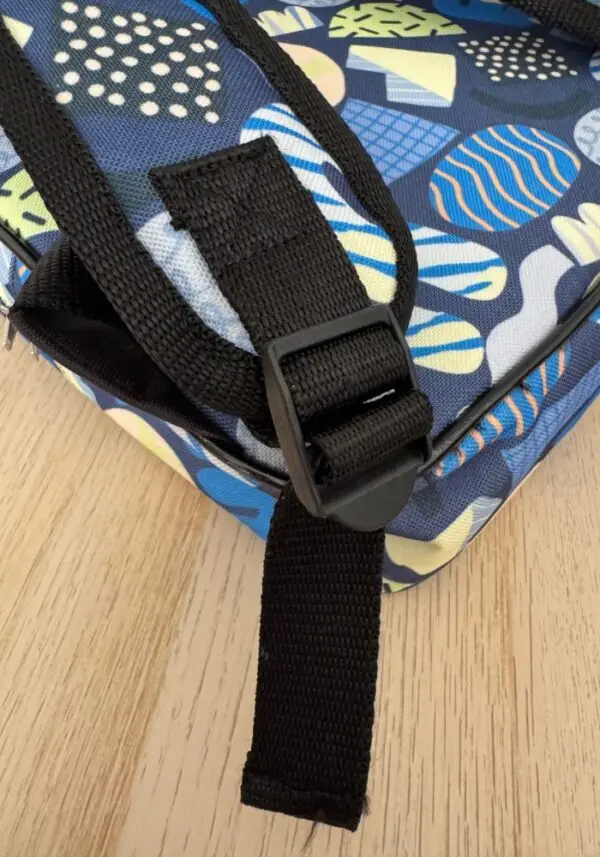 Detalles mochila escolar