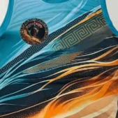 Camiseta sin mangas de mujer ejemplo real