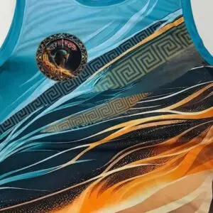 Camiseta sin mangas de mujer ejemplo real