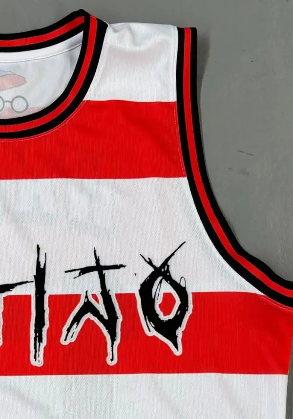 Camiseta sin mangas de hombre detalles