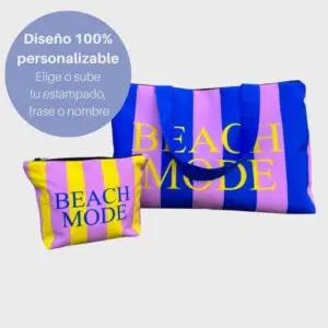 Bolsa de playa personalizable