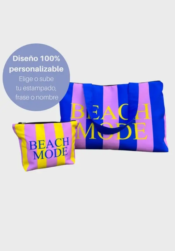 Bolsa de playa personalizable