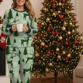 Pijama mujer manga larga personalizable