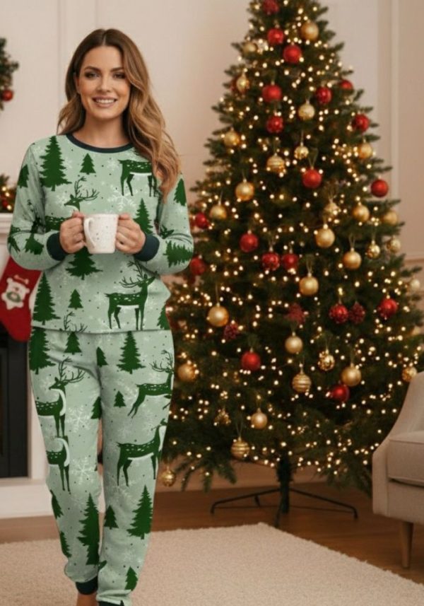 Pijama mujer manga larga personalizable