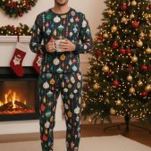 Pijama hombre manga larga personalizable