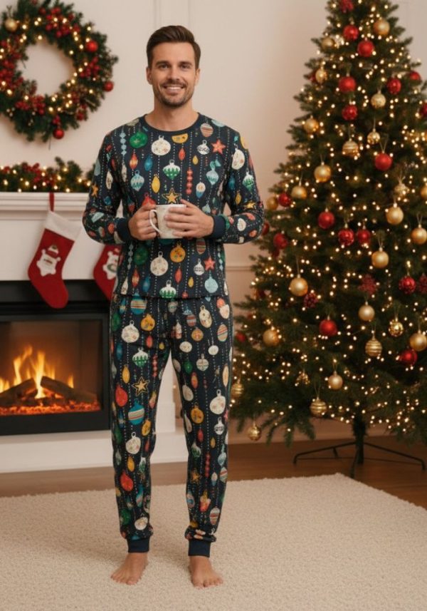 Pijama hombre manga larga personalizable