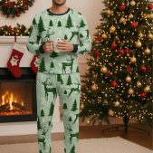 Pijama hombre manga larga personalizable
