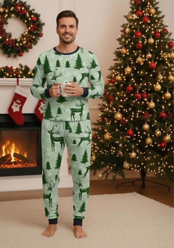 Pijama hombre manga larga personalizable