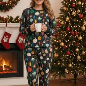 Pijama mujer manga larga personalizable
