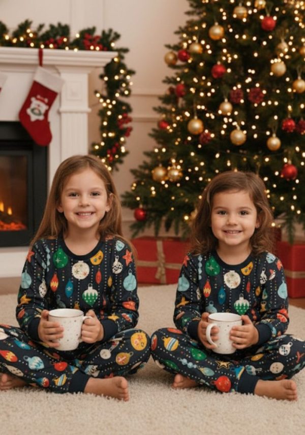 Pijama infantil manga larga personalizable