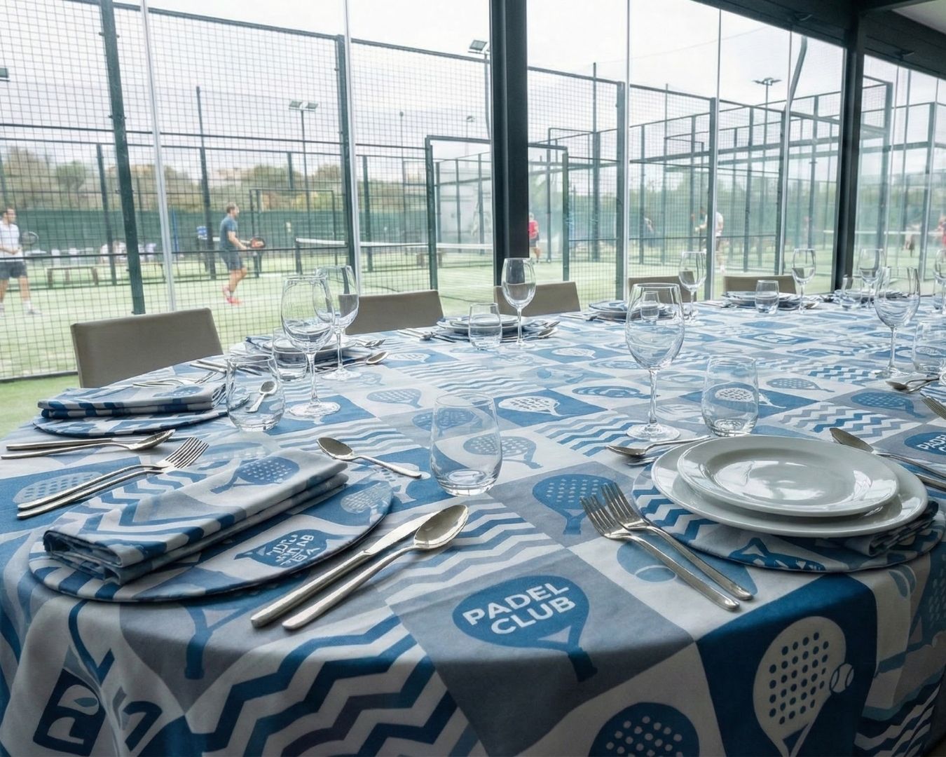 Mantelería y menaje